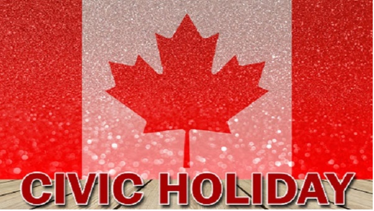 Civic Holiday Canada Statutory Holidays